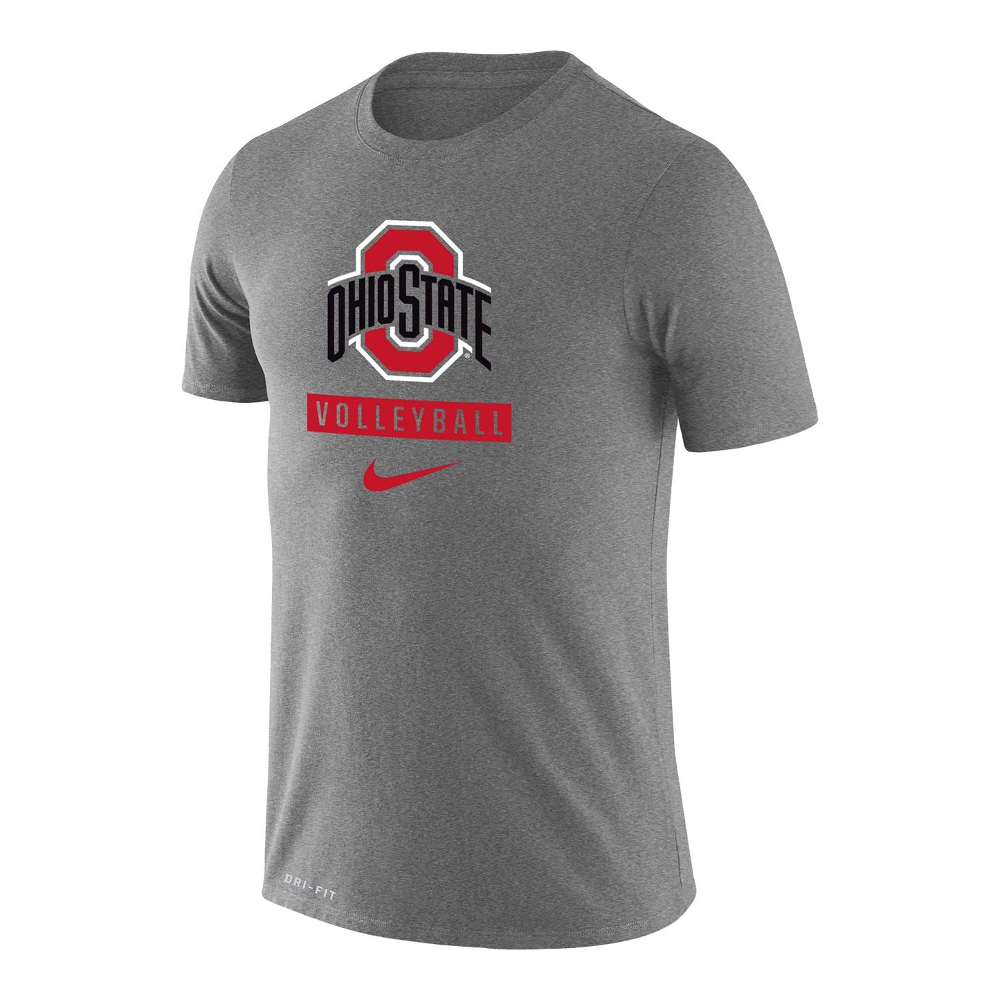 Ohio State Buckeyes Nike Volleyball Gray T-Shirt