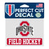 Ohio State Field Hockey 4" x 5" Decal - Front View