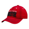 Youth Ohio State Buckeyes Old School Black Adjustable Hat - Angled Left View