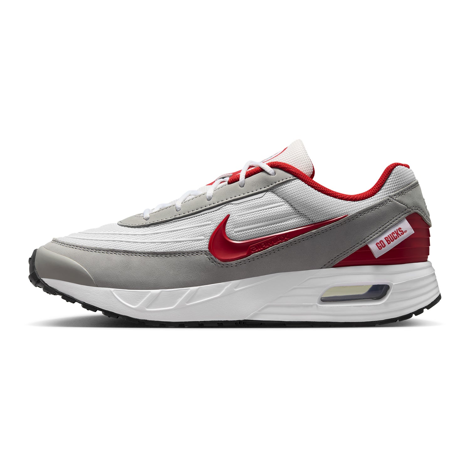 Ohio State Buckeyes Nike Air Max 25 Verse Shoes - Outside View