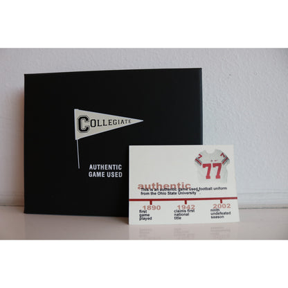 Ohio State Buckeyes Game Used Jersey Wallet