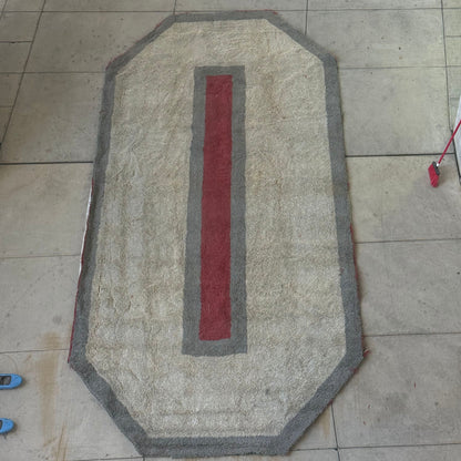 Ohio Stadium Official Endzone O 22.5'x11' ft Turf Cutout