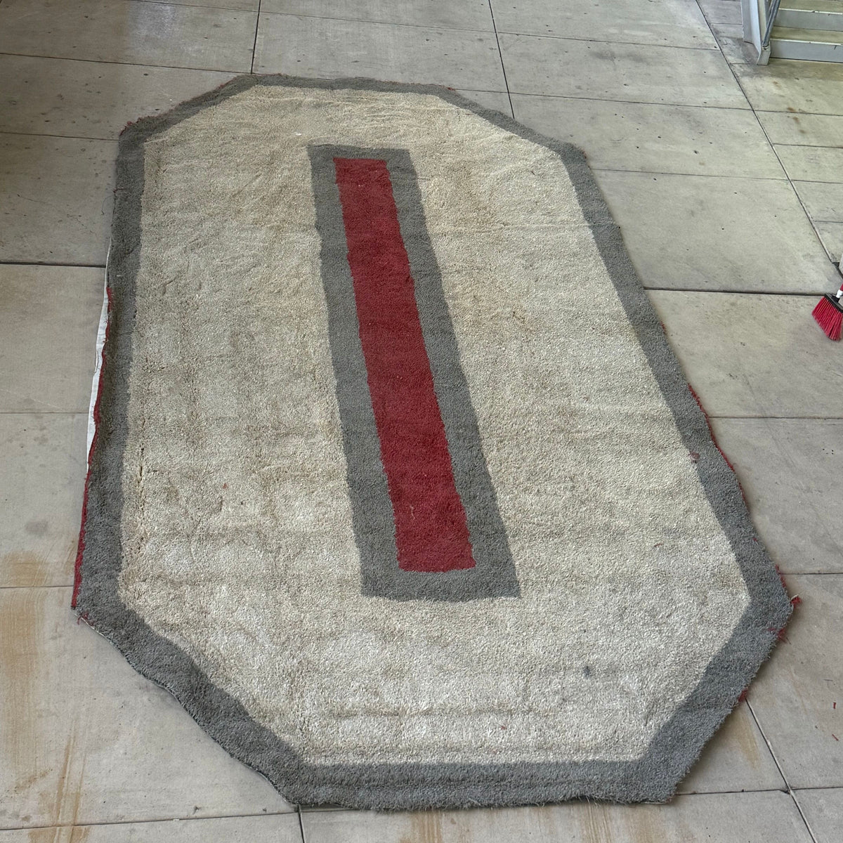 Ohio Stadium Official Endzone O 22.5'x11' ft Turf Cutout