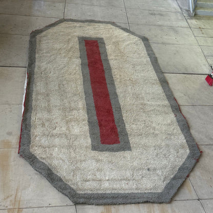 Ohio Stadium Official Endzone O 22.5'x11' ft Turf Cutout