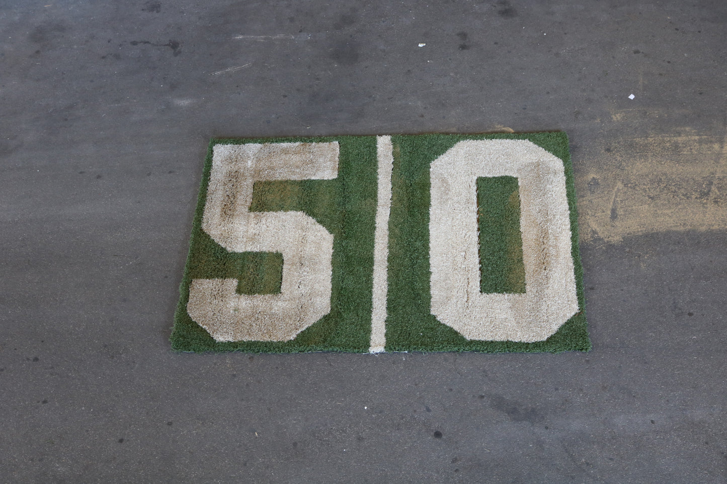 Ohio Stadium Official 50 Yard Line 6'x11' ft Turf Cutout