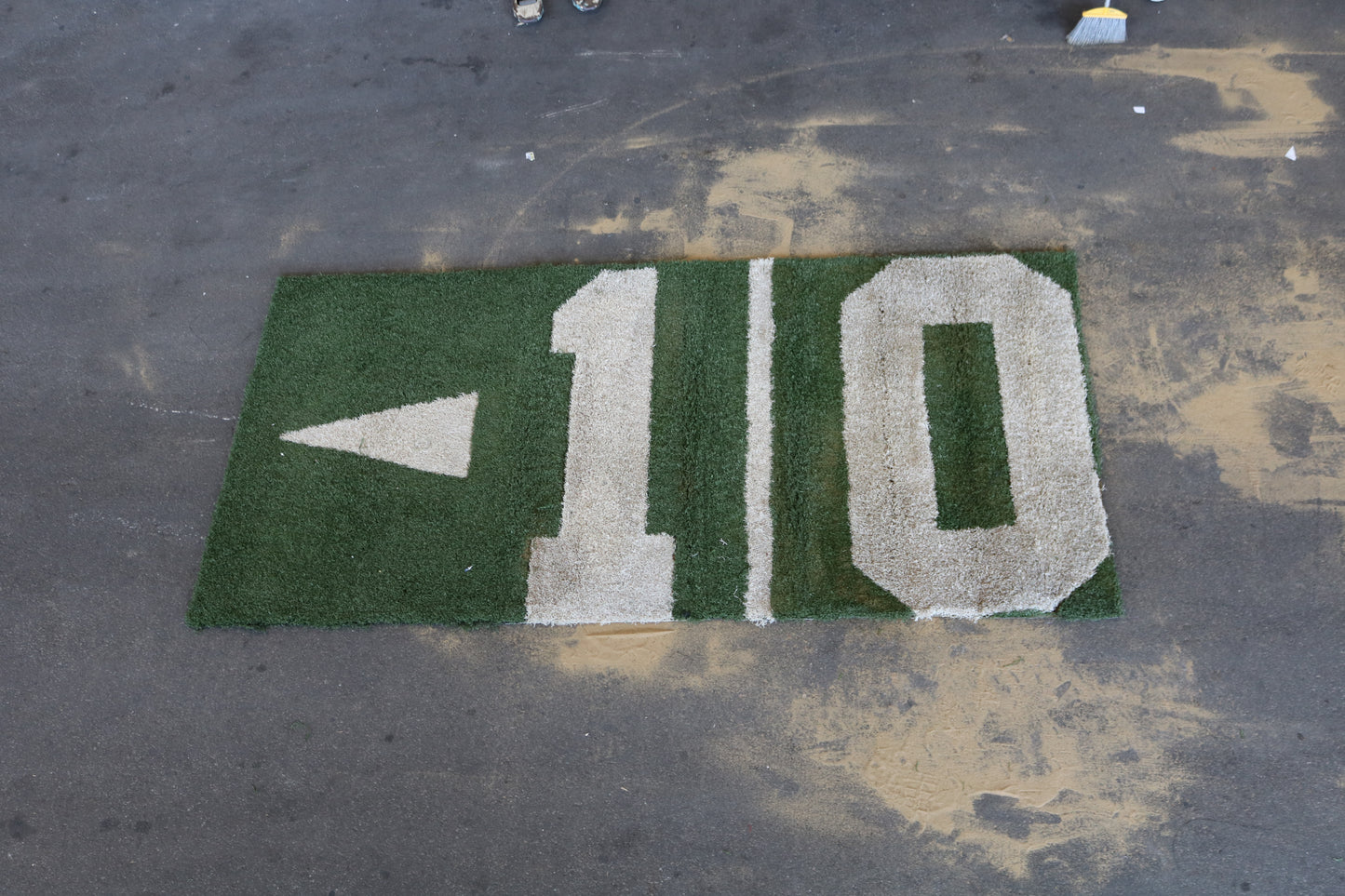 Ohio Stadium Official 10 Yard Line 6'x15' ft Turf Cutout