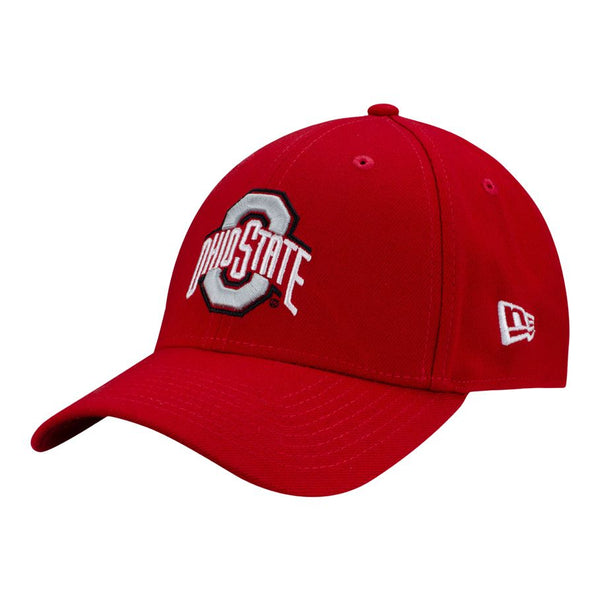 Ohio State Buckeyes Team Classic Scarlet Flex Hat - Angled Left View