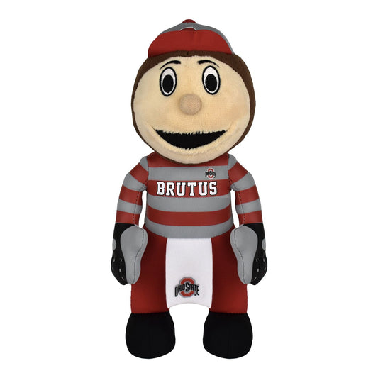 Ohio State Buckeyes Brutus 10" Plush - Front View