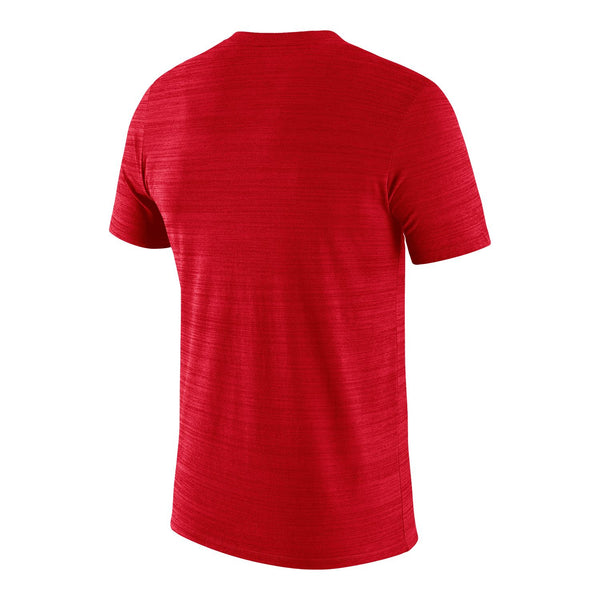 Ohio State Buckeyes Nike Game Authentic Velocity Scarlet T-Shirt - Back View