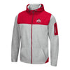 Ohio State Buckeyes Full Zip Chadwick Jacket in Gray - Front View
