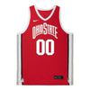Ohio State Buckeyes Nike Personalized Basketball Jersey - Front View 