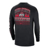 Ohio State Buckeyes Nike Campus Max 90 Tour Long Sleeve Black T-Shirt - Back View