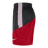 Ohio State Buckeyes Nike Dri-Fit Knit Shorts in Black and Red - Left Side View