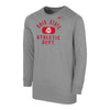 Youth Ohio State Buckeyes Arched Long Sleeve Gray T-Shirt