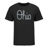 Ohio State Women's Gymnastics Mallory Gregory Student Athlete T-Shirt In Black - Front View