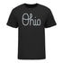 Ohio State Women's Gymnastics Mallory Gregory Student Athlete T-Shirt In Black - Front View