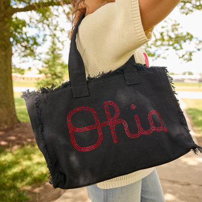 Ohio State Buckeyes Canvas Tote Bag