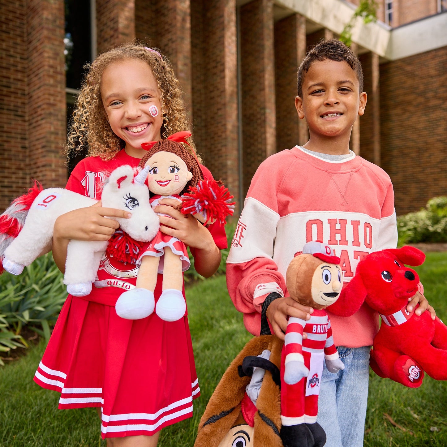 Ohio State Buckeyes Cheer Captain "Belle" Plush Doll