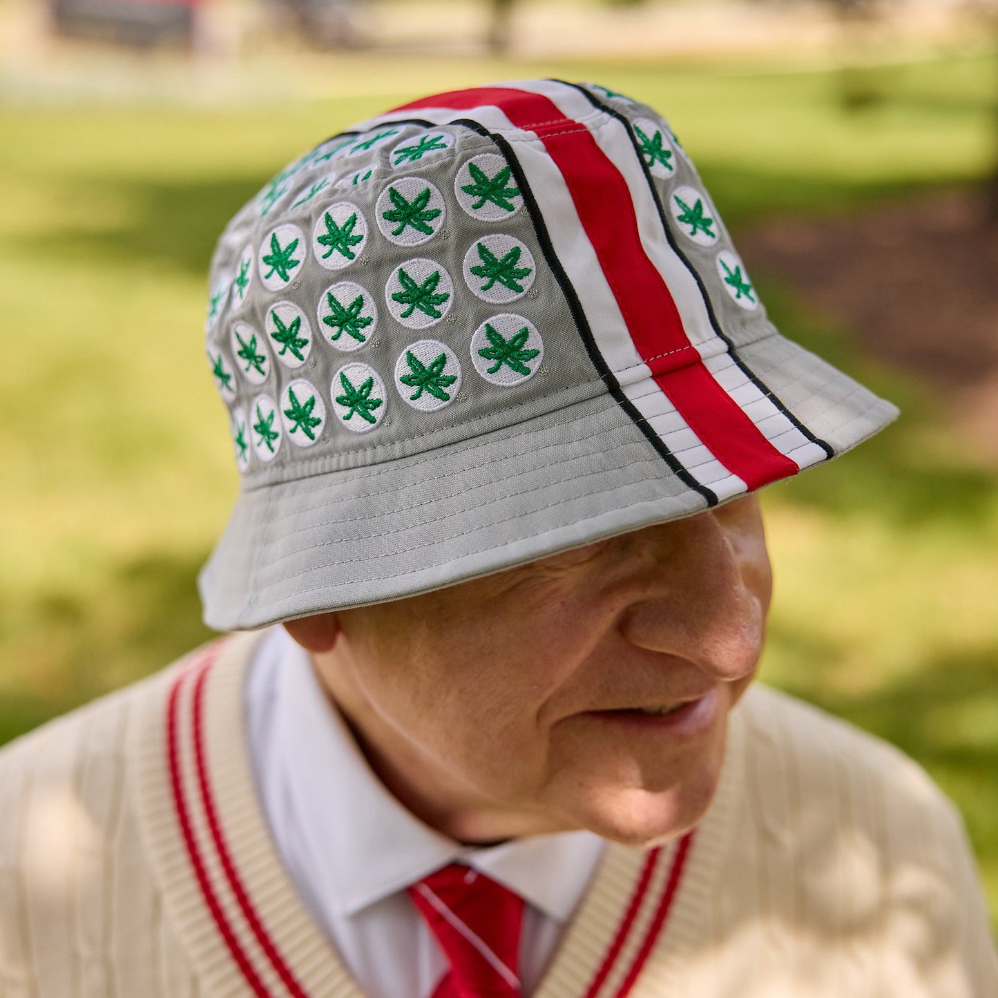 Ohio State Buckeyes Helmet Bucket Hat