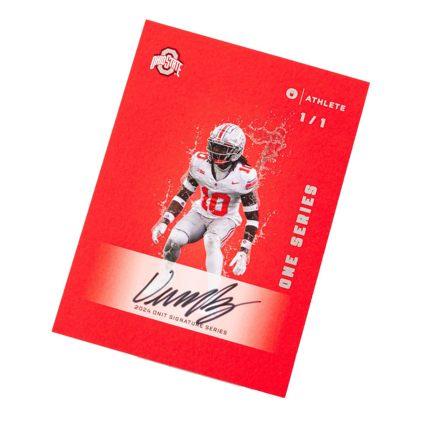 Ohio State Buckeyes 2024-2025 Football NIL Trading Card Pack - Denzel Burke Autograph View