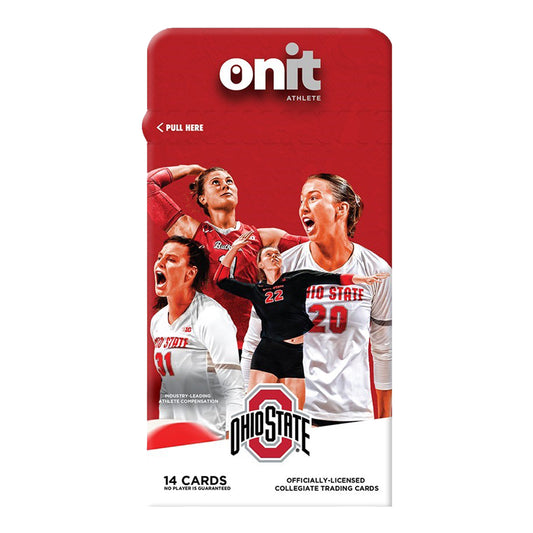 Ohio State Buckeyes 2024-2025 Women's Volleyball NIL Trading Card Pack - Front View