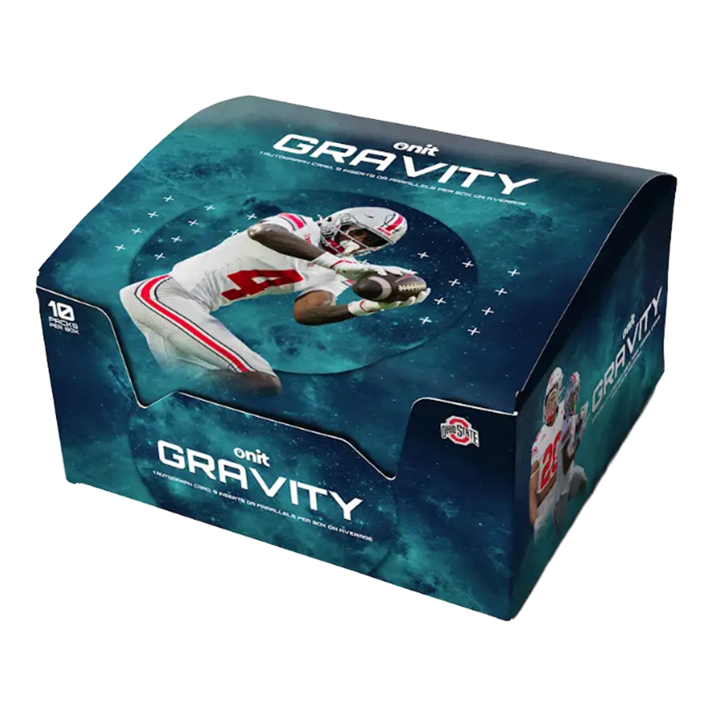 ONIT 2025 Ohio State Football Gravity Hobby Box - Front View