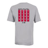 Youth Ohio State Buckeyes Volleyball Team Roster Tee - In Gray - Back View