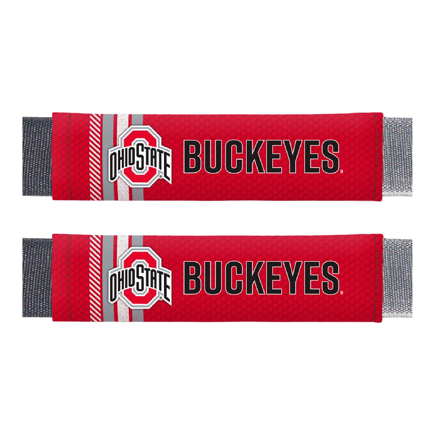 Ohio State Buckeyes Rally Seatbelt Pad Pair - Front