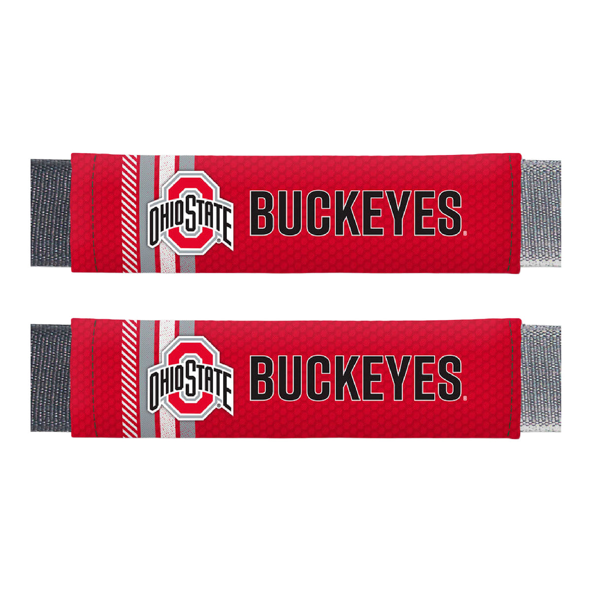 Ohio State Buckeyes Rally Seatbelt Pad Pair - Front
