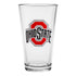 Ohio State Buckeyes Overtime Pint Glass - In Clear - Back View