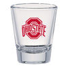 Ohio State Buckeyes Clear Logo 1.75oz Shot Glass