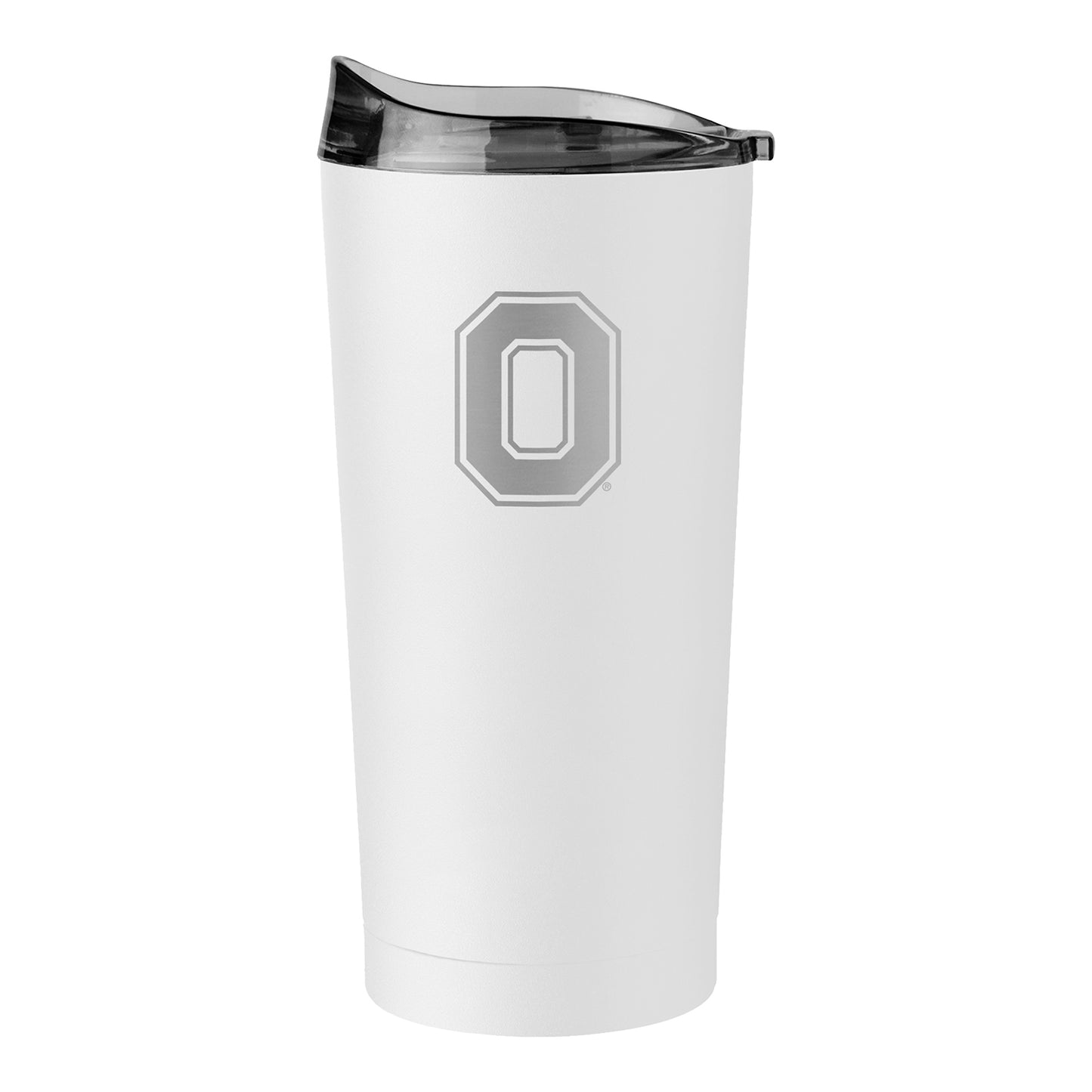 Ohio State Buckeyes Etched 20oz White Tumbler - Main View