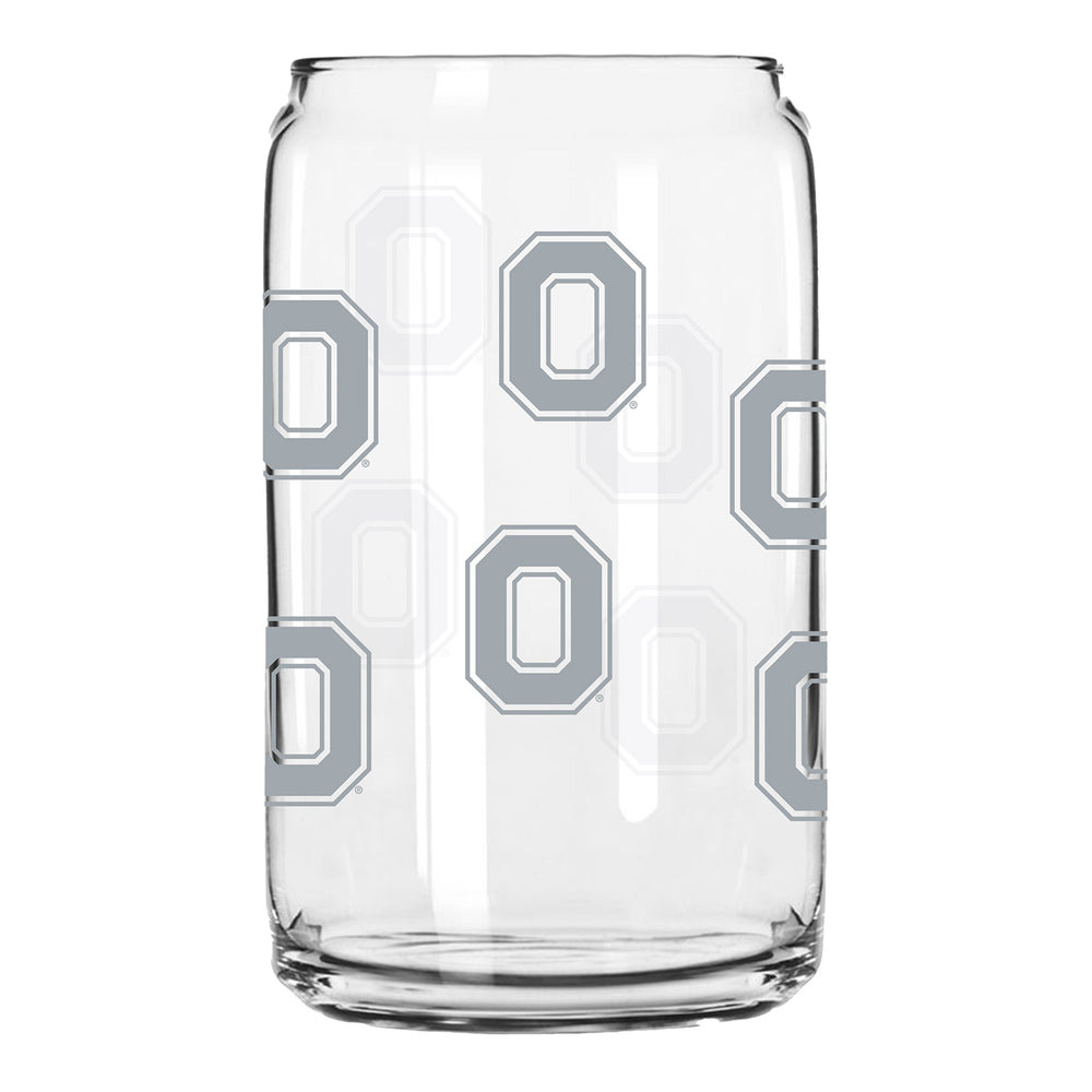 Ohio State Buckeyes 16 oz Silicone Scarlet Pint Glass