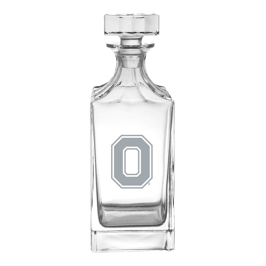 Ohio State Buckeyes Whiskey Decanter - Front View