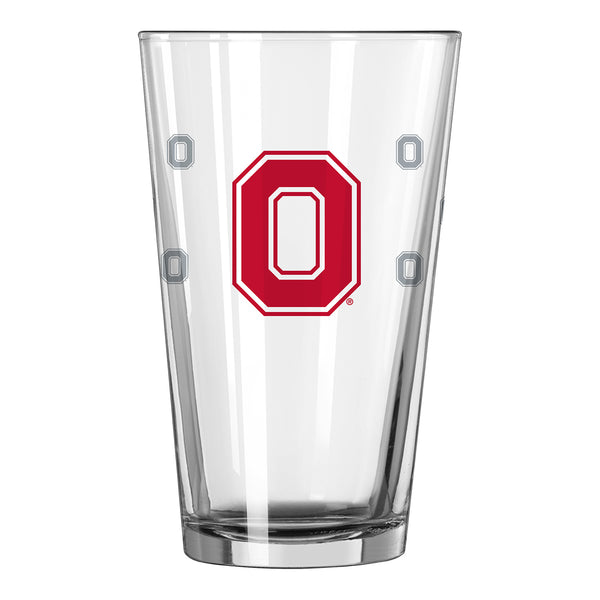 Ohio State Buckeyes 16oz Pint Glass - Main View