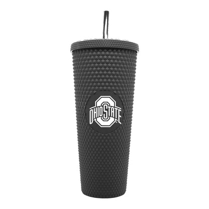 Ohio State Buckeyes Studded Tumbler - Front View