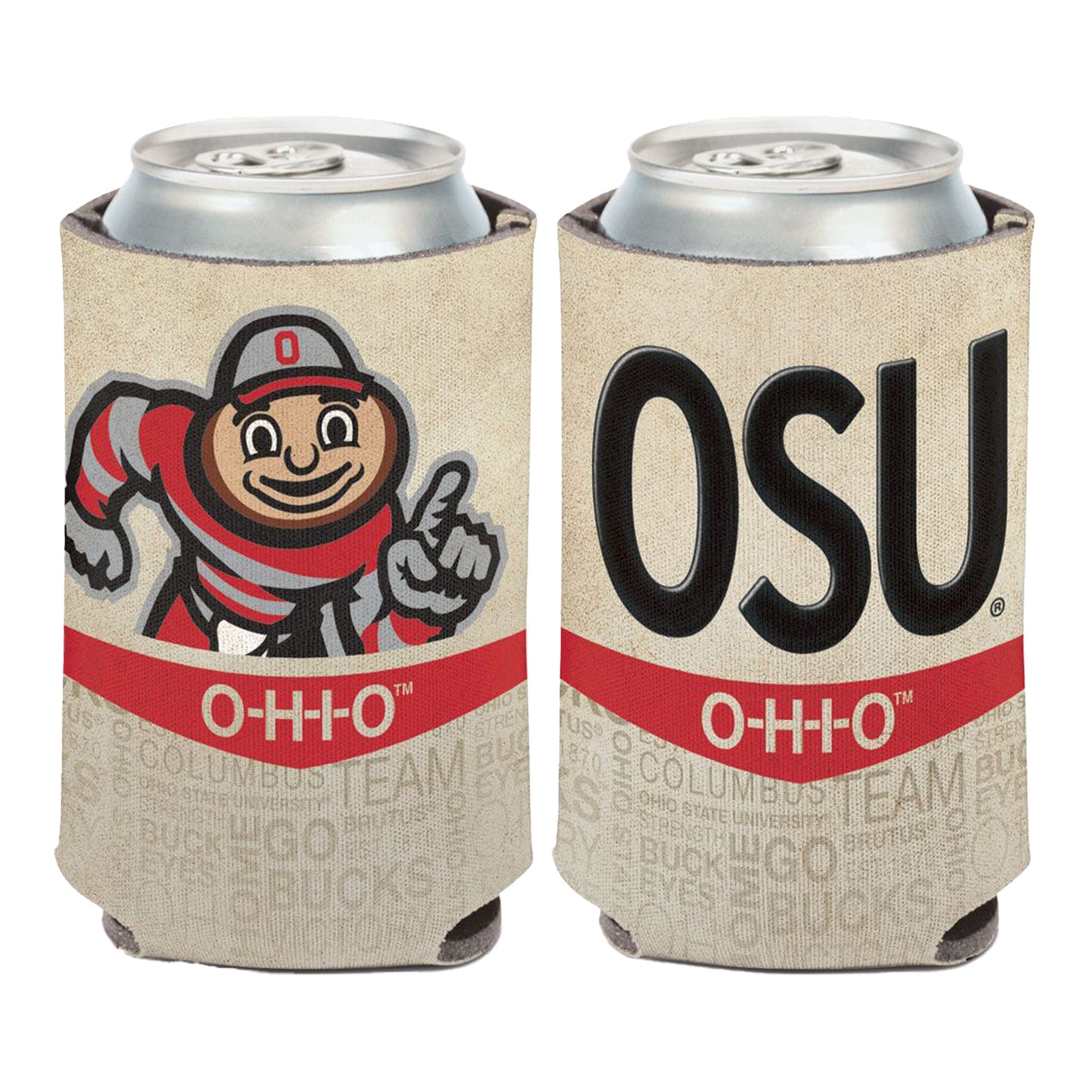 Ohio State Buckeyes License Plate Coozie - Main View