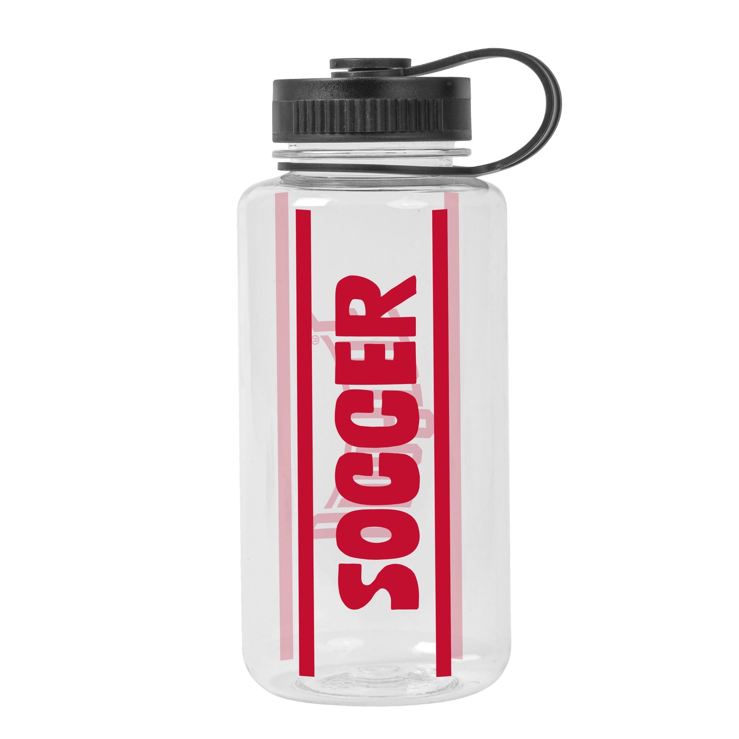Ohio State Buckeyes Soccer Heavy Duty Water Bottle - Front