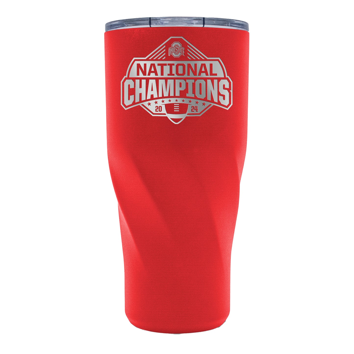 Ohio State Buckeyes 2024 National Champions 20 oz Tumbler - Front View