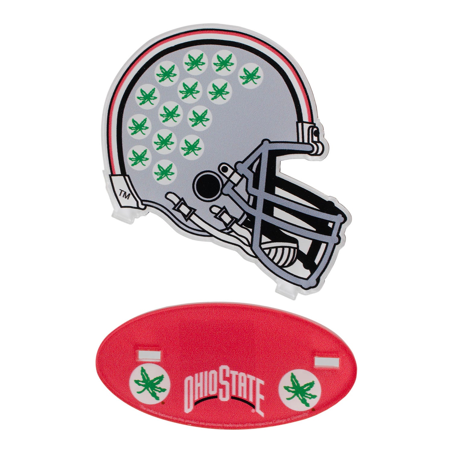 Ohio State Buckeyes Helmet Acrylic Stand Collectible – Shop OSU Buckeyes