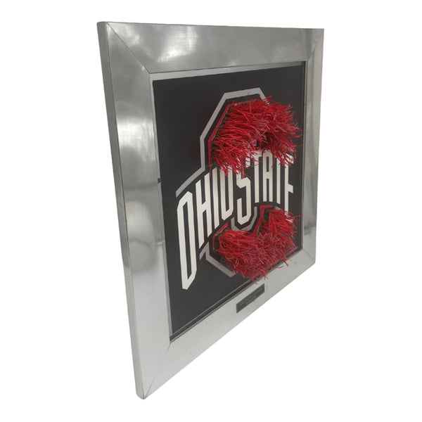 Ohio State Buckeyes Primary Logo Collage - Angled View