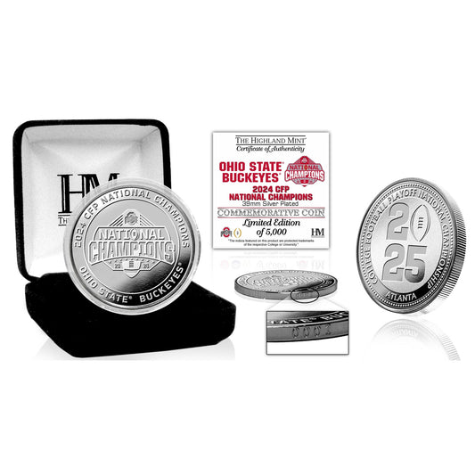 Ohio State 2025 CFP National Champions Silver Coin