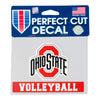 Ohio State Volleyball 4" x 5" Decal