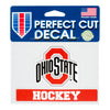 Ohio State Hockey 4" x 5" Decal