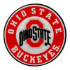 Ohio State Buckeyes Flocked Athletic Logo Decal