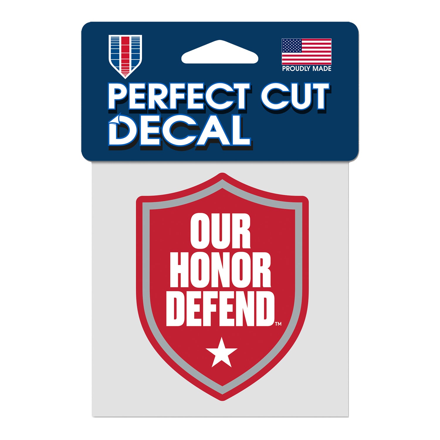 Ohio State Buckeyes Our Honor Defend Decal - Front View