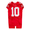 Ohio State Buckeyes Locker Room Authentic Scarlet Jersey - Back View