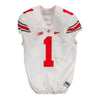 Ohio State Buckeyes Locker Room Authentic White Jersey - Front View