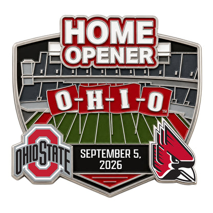 Ohio State Buckeyes vs Ball State 2026 Hatpin - Front