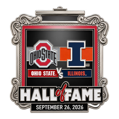 Ohio State Buckeyes vs Illinois 2026 Hatpin - Front 